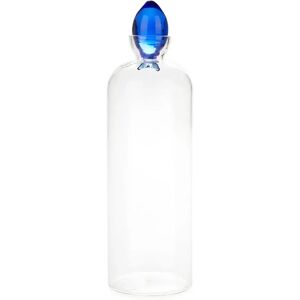 Balvi Botella Gourami 1.1l Clear / Blue One Size Balvi Botella Gourami 1.1l Clear / Blue One Size