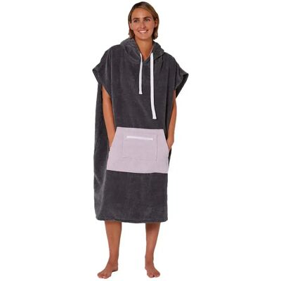 Ocean & Earth Poncho Day Dream Hooded Charcoal One Size Ocean & Earth Poncho Day Dream Hooded Charcoal One Size