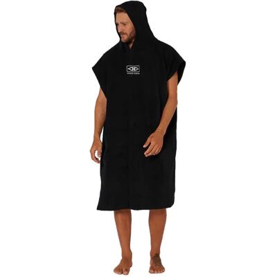 Ocean & Earth Poncho Priority Lightweight Hooded Black One Size Ocean & Earth Poncho Priority Lightweight Hooded Black One Size