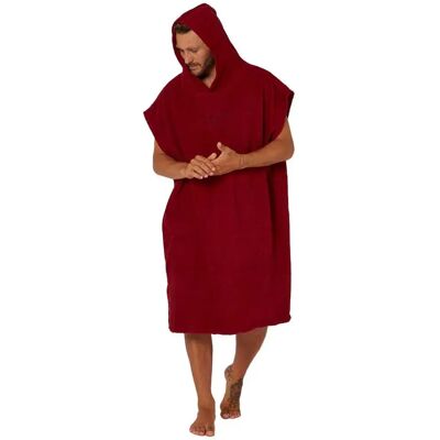 Ocean & Earth Poncho Priority Lightweight Hooded Blood Red One Size Ocean & Earth Poncho Priority Lightweight Hooded Blood Red One Size