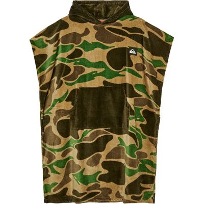 Quiksilver Poncho Aqyaa03233 Kelp Garage Camo One Size Quiksilver Poncho Aqyaa03233 Kelp Garage Camo One Size