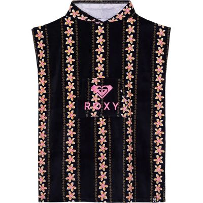 Roxy Poncho Stay Magical Printed Anthibiscusrealstripesspaced S One Size Roxy Poncho Stay Magical Printed Anthibiscusrealstripesspaced S One Size