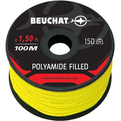 Beuchat Línea De Nylon Aramidic Lining Roll 100 M Yellow 1.50 mm Beuchat Línea De Nylon Aramidic Lining Roll 100 M Yellow 1.50 mm