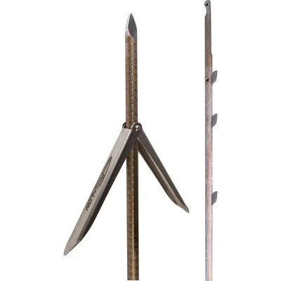 Epsealon Varilla Sandvik Shark Double Barbs 7 Mm Silver 170 cm Epsealon Varilla Sandvik Shark Double Barbs 7 Mm Silver 170 cm