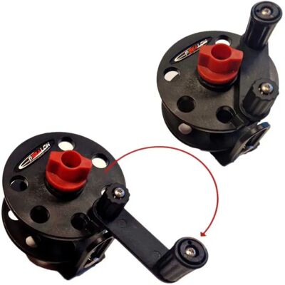 Epsealon Carrete Mustang Demultiplier Horizontal 30 M Black 30 m Epsealon Carrete Mustang Demultiplier Horizontal 30 M Black 30 m