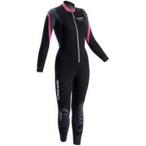 Cressi Traje De Neopreno De Apnea Para Mujer Lei Mono 2.5 Mm Black / Grey / Pink L Cressi Traje De Neopreno De Apnea Para Mujer Lei Mono 2.5 Mm Black / Grey / Pink L