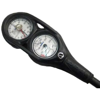 Apeks Consola Pressure/depth Gauge Pewter One Size Apeks Consola Pressure/depth Gauge Pewter One Size