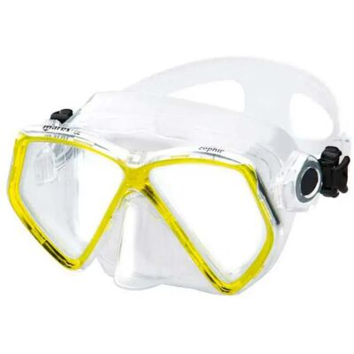 MARES - Zephir - Amarillo - Lentes transparentes - Diving mask MARES - Zephir - Amarillo - Lentes transparentes - Diving mask