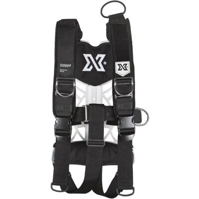 Xdeep Sistema De Arnés Con Placa Trasera Deluxe Nx Series Ultralight Black S Xdeep Sistema De Arnés Con Placa Trasera Deluxe Nx Series Ultralight Black S