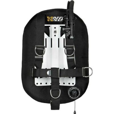 Xdeep Ala Zeos 28 Standard Aluminium Backplate M Weight Pockets Black One Size Xdeep Ala Zeos 28 Standard Aluminium Backplate M Weight Pockets Black One Size