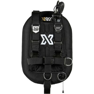 Xdeep Ala Zeos 38 Deluxe Aluminium Backplate Without Weight Pockets Black One Size Xdeep Ala Zeos 38 Deluxe Aluminium Backplate Without Weight Pockets Black One Size