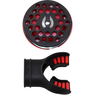 Regulador de Segunda Etapa Hollis Lx - Regulador de segunda etapa, Opciones de color: rojo, negro Regulador de Segunda Etapa Hollis Lx - Regulador de segunda etapa, Opciones de color: rojo, negro