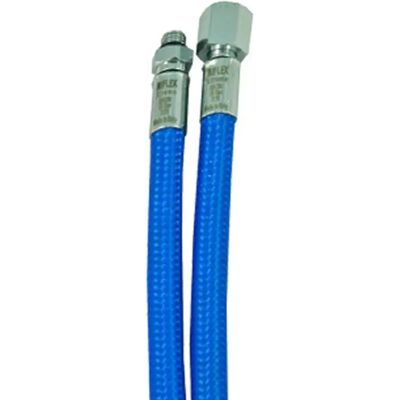 Miflex Latiguillo High-flexible Lp Regulator Unf 3/8 Blue 210 cm Miflex Latiguillo High-flexible Lp Regulator Unf 3/8 Blue 210 cm