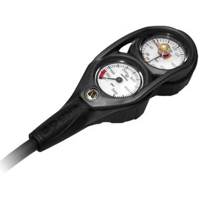 Apeks Consola Press Gauge+depth Gauge Imperial Black One Size Apeks Consola Press Gauge+depth Gauge Imperial Black One Size