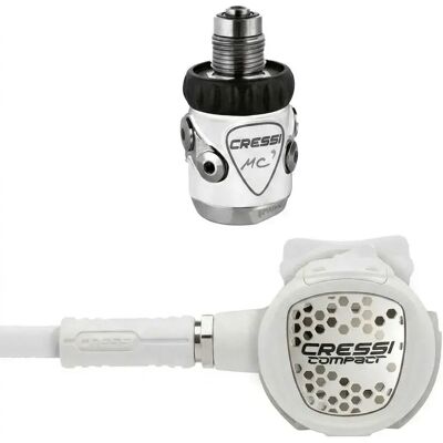 Cressi - Xs Compact MC9 - DIN 300 - Diving Regulator Set Cressi - Xs Compact MC9 - DIN 300 - Diving Regulator Set