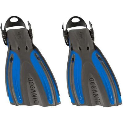 Oceanic Aletas De Buceo Viper 2 Oh Blue Black EU 40-44 Oceanic Aletas De Buceo Viper 2 Oh Blue Black EU 40-44
