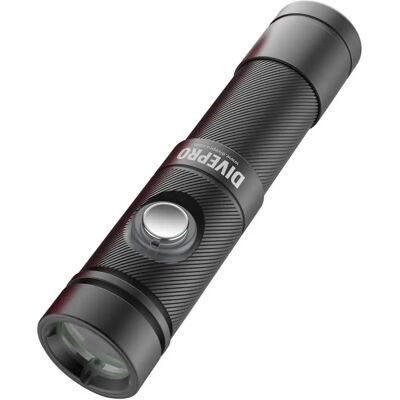 Divepro Linterna S10 Under Water Diving S10 1000 Lumens 6° Black 1000 Lúmenes Divepro Linterna S10 Under Water Diving S10 1000 Lumens 6° Black 1000 Lúmenes