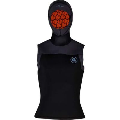 Apeks Chaleco Térmico Con Capucha Thermiq Hooded 4/3 Mm Black / Grey M Apeks Chaleco Térmico Con Capucha Thermiq Hooded 4/3 Mm Black / Grey M