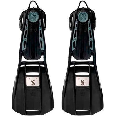 Scubapro Aletas De Buceo S-tek Black EU 43-46 Scubapro Aletas De Buceo S-tek Black EU 43-46