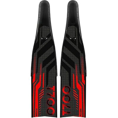 Epsealon Aletas De Freediving Palmes Pulsar Hard Black / Red EU 38-39 Epsealon Aletas De Freediving Palmes Pulsar Hard Black / Red EU 38-39