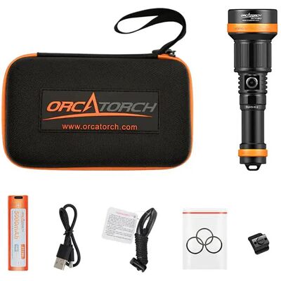 Orcatorch Linterna Zd710 Mk2 Black 1500 Lúmenes Orcatorch Linterna Zd710 Mk2 Black 1500 Lúmenes