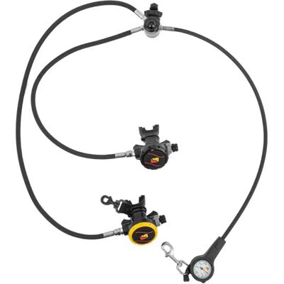Dive Rite Conjunto De Regulador De Buceo Xt1/xt2 Basic Open Water - Din - Bar Black One Size Dive Rite Conjunto De Regulador De Buceo Xt1/xt2 Basic Open Water - Din - Bar Black One Size