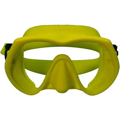 Oms Máscara De Buceo Tattoo Asian Ultra Clear Speed Yellow One Size Oms Máscara De Buceo Tattoo Asian Ultra Clear Speed Yellow One Size