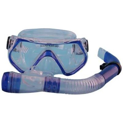 Ology Kit Snorkel Space Blue / Clear One Size Ology Kit Snorkel Space Blue / Clear One Size