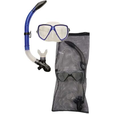 Typhoon Kit Snorkel Pro Combo Clear / Blue One Size Typhoon Kit Snorkel Pro Combo Clear / Blue One Size