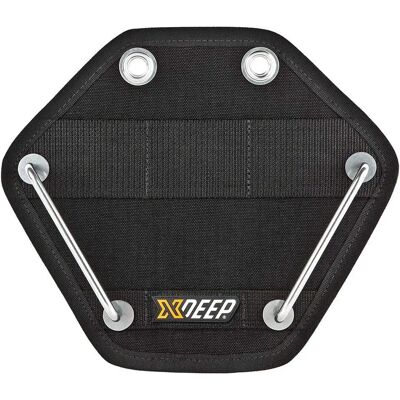 Xdeep Placa De Culata Adicional Para Tanques Cola De Castor Acero Black One Size Xdeep Placa De Culata Adicional Para Tanques Cola De Castor Acero Black One Size