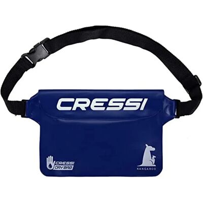 Cressi Bolsa De Equipo Kangaroo Dry Pvc Fanny Pack Blue One Size Cressi Bolsa De Equipo Kangaroo Dry Pvc Fanny Pack Blue One Size