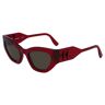 Lagerfeld Kl6122s Sunglasses Rojo Purple Tortoise/CAT3 Hombre