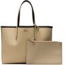 Lacoste Anna Reversible Bicolor Tote Tote Bag Beige