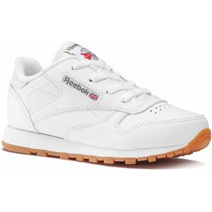 Reebok Classic Leather Trainers Blanco EU 30 Niño