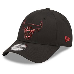 New Era Chicago Bulls Foil Logo 9forty Cap Negro  Hombre