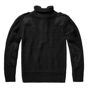 Brandit Alpin High Neck Sweater Negro M Hombre