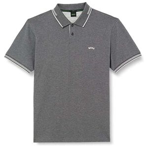 Boss Paul Curved Polo Verde L Hombre