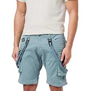 Alpha Utility Cargo Shorts Azul 32 Hombre