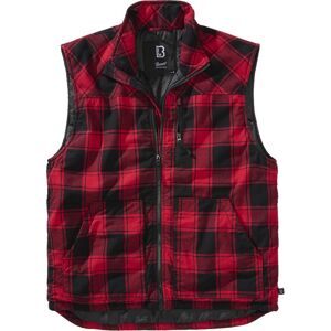 Brandit Lumber Vest Rojo L Hombre