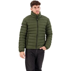 Superdry Fuji Print Padded Jacket Verde L Hombre