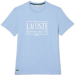 Lacoste Th0322-00 Short Sleeve T-shirt Azul 2XL Hombre