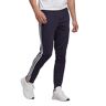 Adidas Essentials Single Jersey Tapered Open Hem 3-stripes Pants Azul XS / Regular Hombre