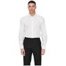 Only Andy Long Sleeve Shirt Blanco S Hombre