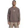 Rvca Head Quarters Sweatshirt Marrón L Hombre