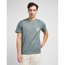 Camp Short Sleeve T-shirt Gris S Hombre