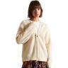 Superdry Alpaca Blend Sweater Beige M Mujer