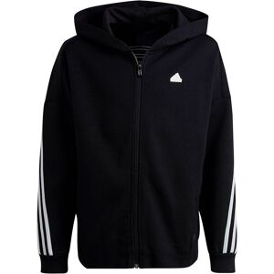 Adidas Fi 3s Full Zip Sweatshirt Negro 9-10 Years Niña