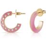 Guess Hoops Don´t Lie Jube01491jwygpkt Earrings Dorado  Hombre