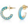 Guess Hoops Don´t Lie Jube01491jwygtqt Earrings Dorado  Hombre