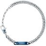 Maserati Natural Diamond Bracelet Plateado  Hombre